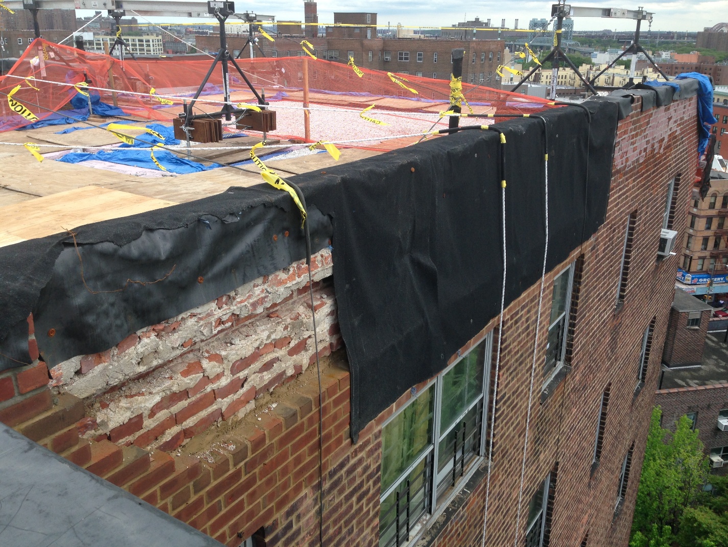 Exterior Brickwork at Redfern Houses